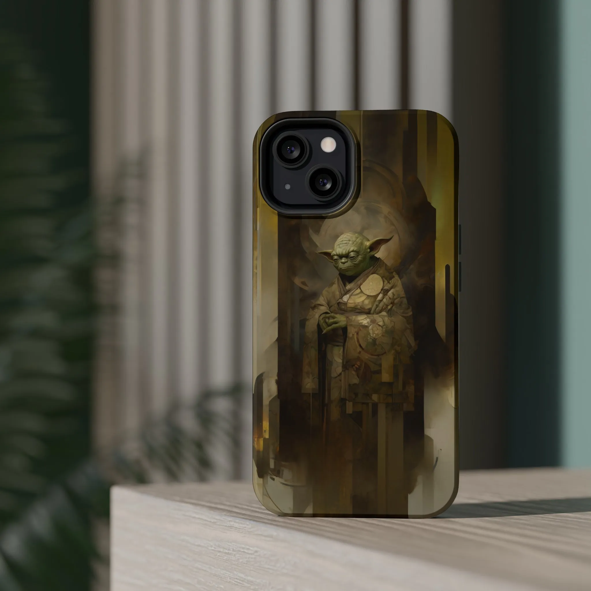 MagSafe Tough iPhone Case - Yoda Yukiyo E Art Portrait