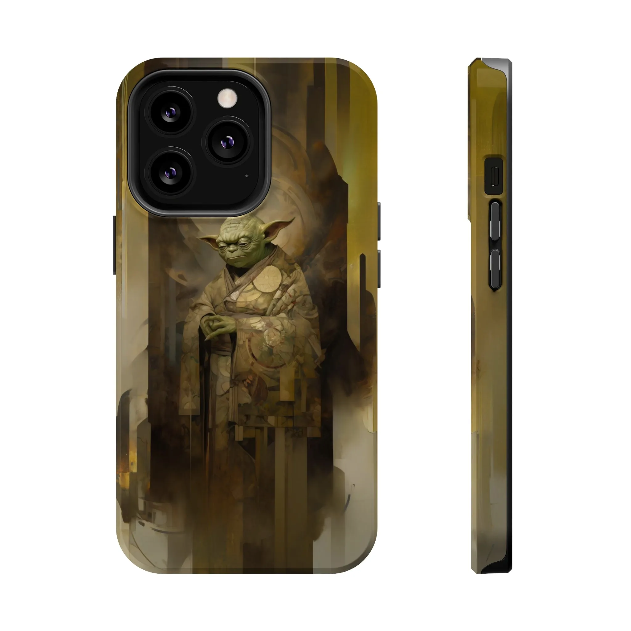 MagSafe Tough iPhone Case - Yoda Yukiyo E Art Portrait