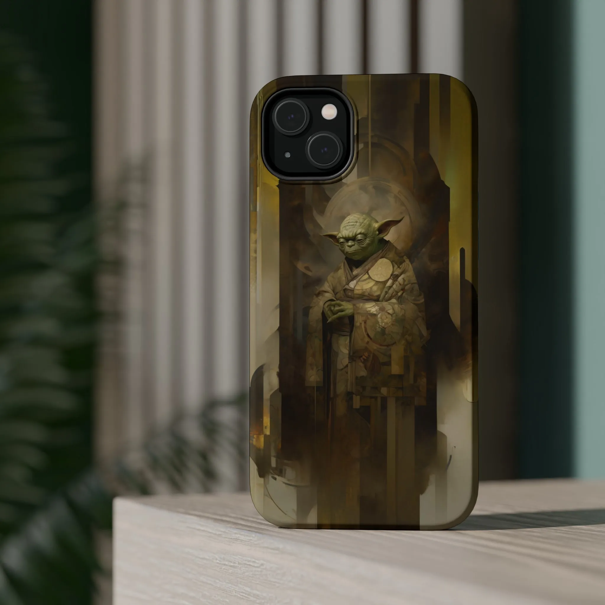 MagSafe Tough iPhone Case - Yoda Yukiyo E Art Portrait