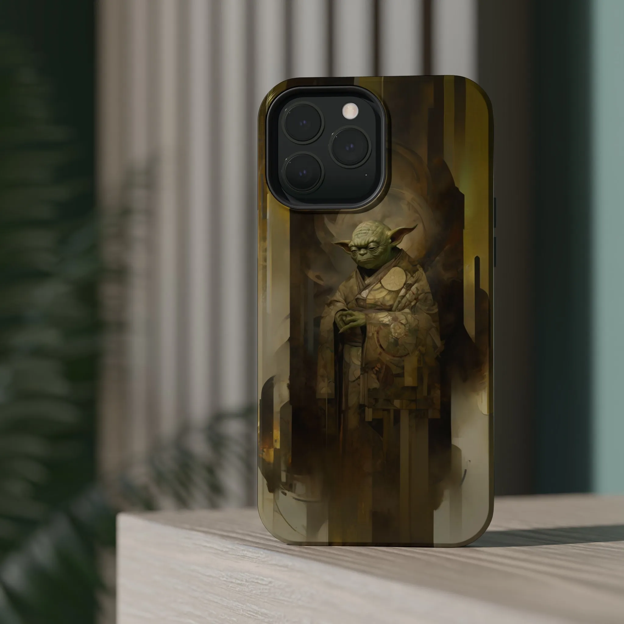 MagSafe Tough iPhone Case - Yoda Yukiyo E Art Portrait