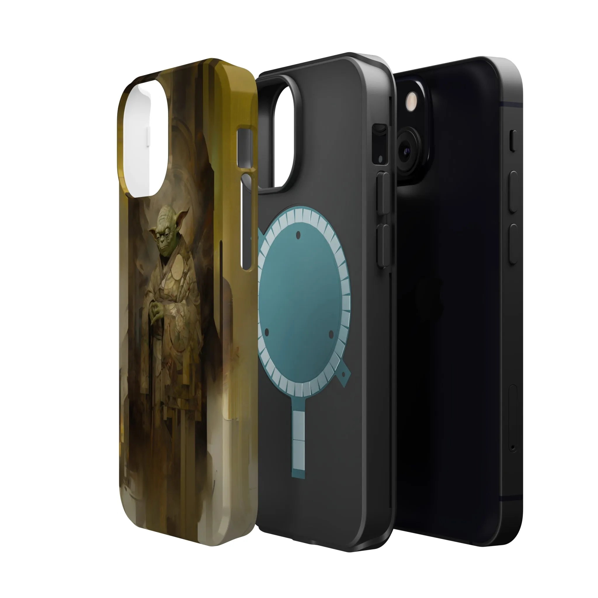 MagSafe Tough iPhone Case - Yoda Yukiyo E Art Portrait