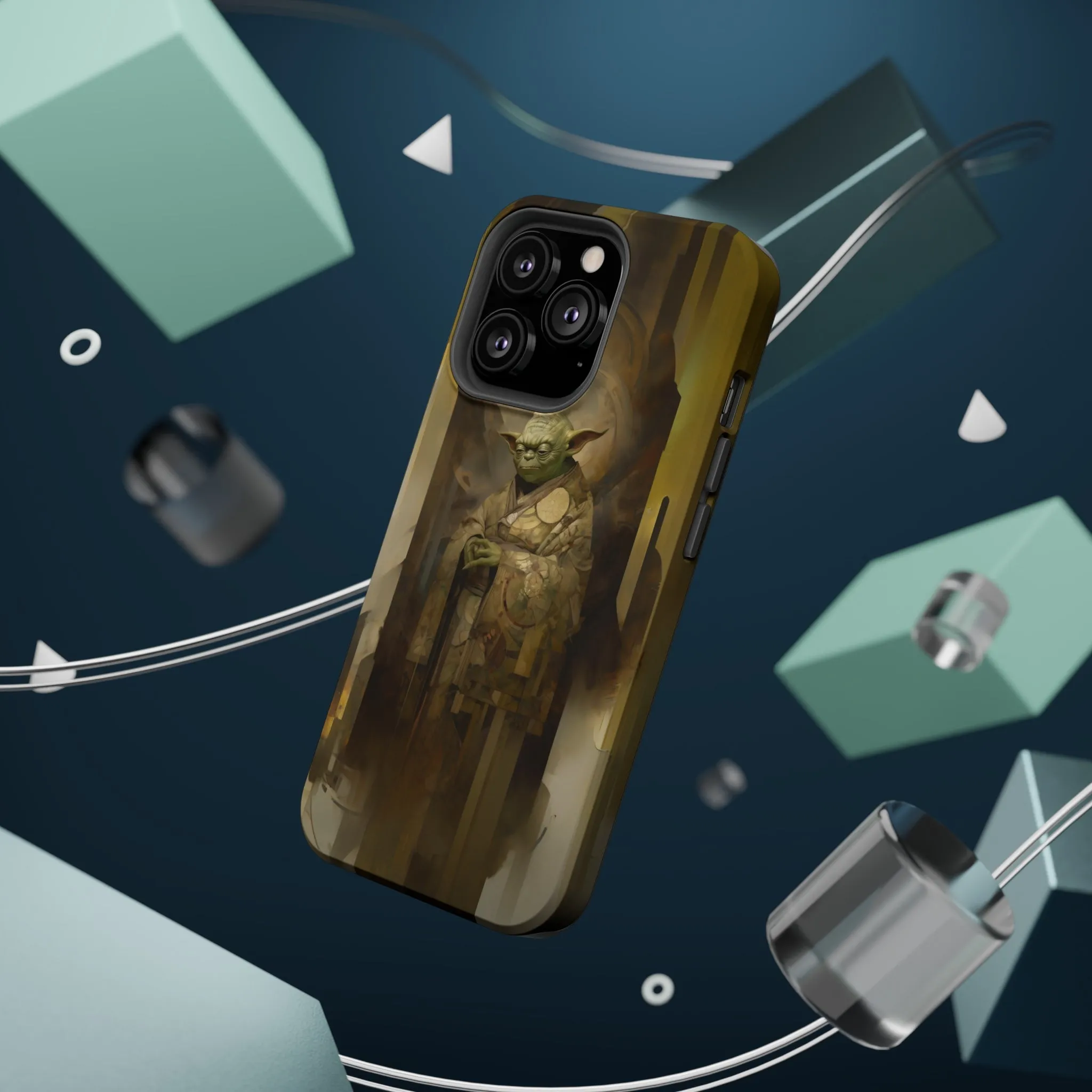 MagSafe Tough iPhone Case - Yoda Yukiyo E Art Portrait
