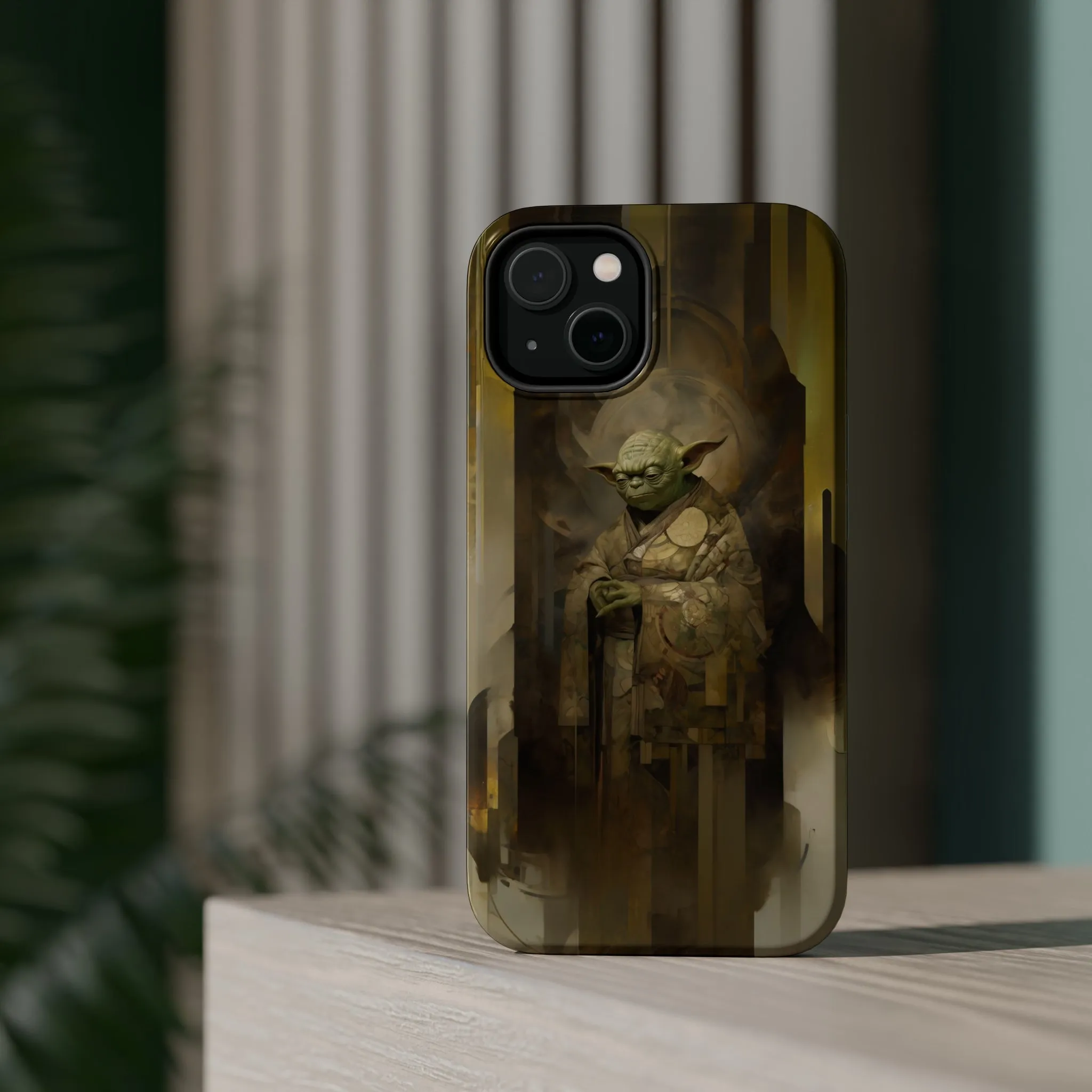 MagSafe Tough iPhone Case - Yoda Yukiyo E Art Portrait