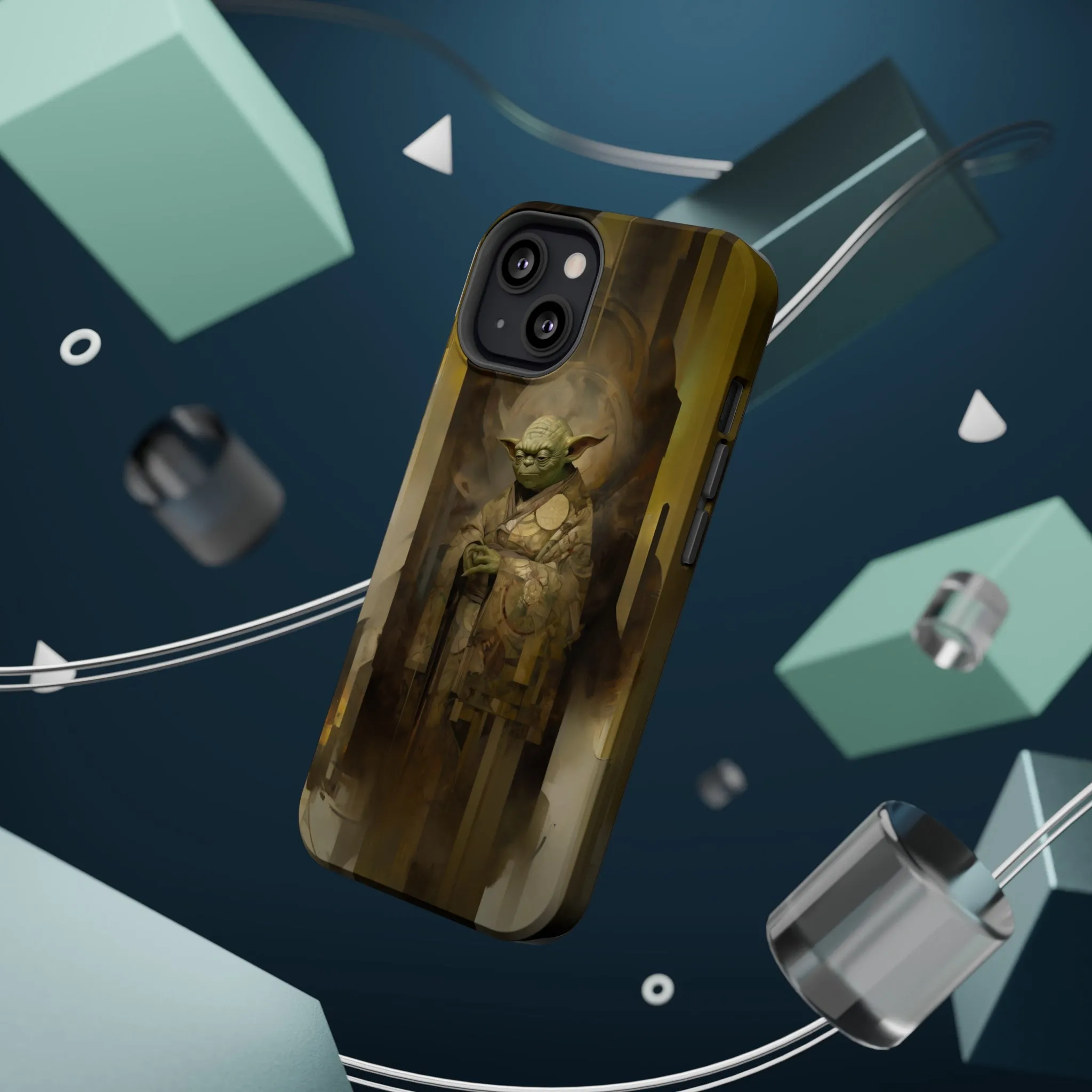 MagSafe Tough iPhone Case - Yoda Yukiyo E Art Portrait