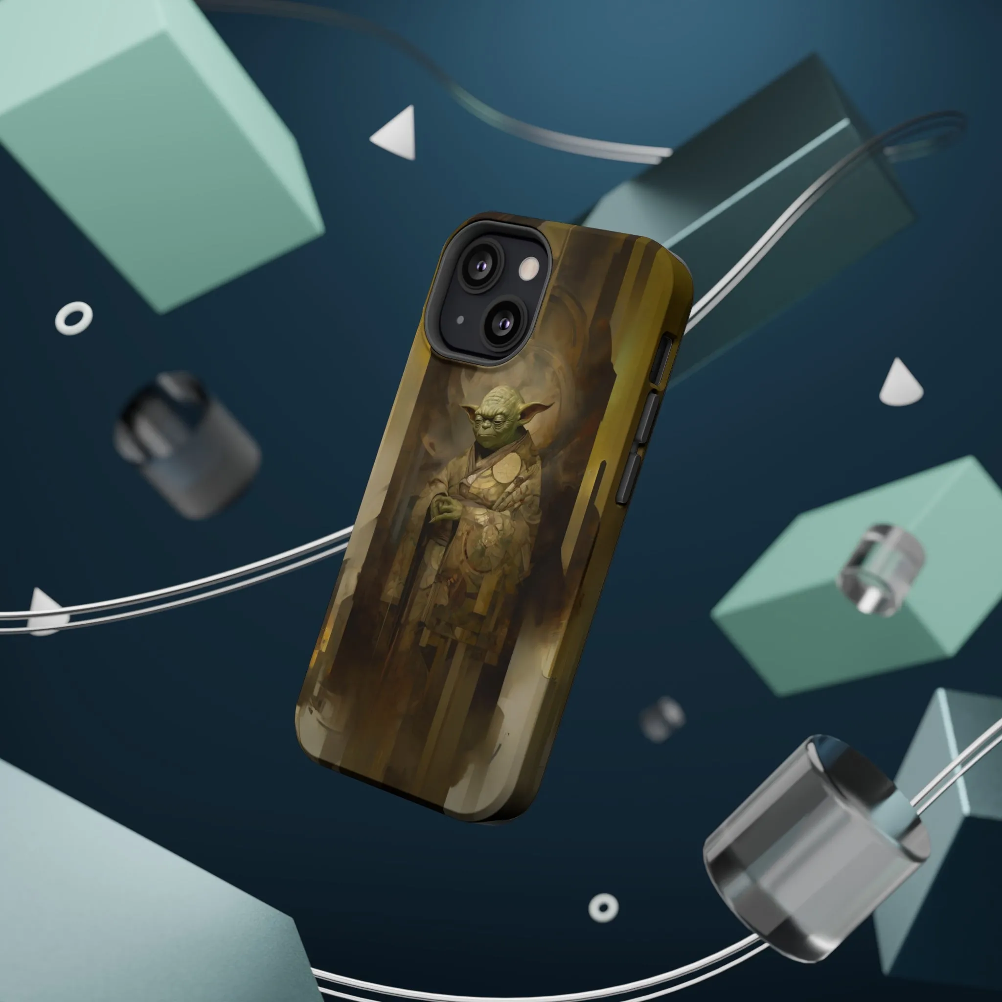 MagSafe Tough iPhone Case - Yoda Yukiyo E Art Portrait
