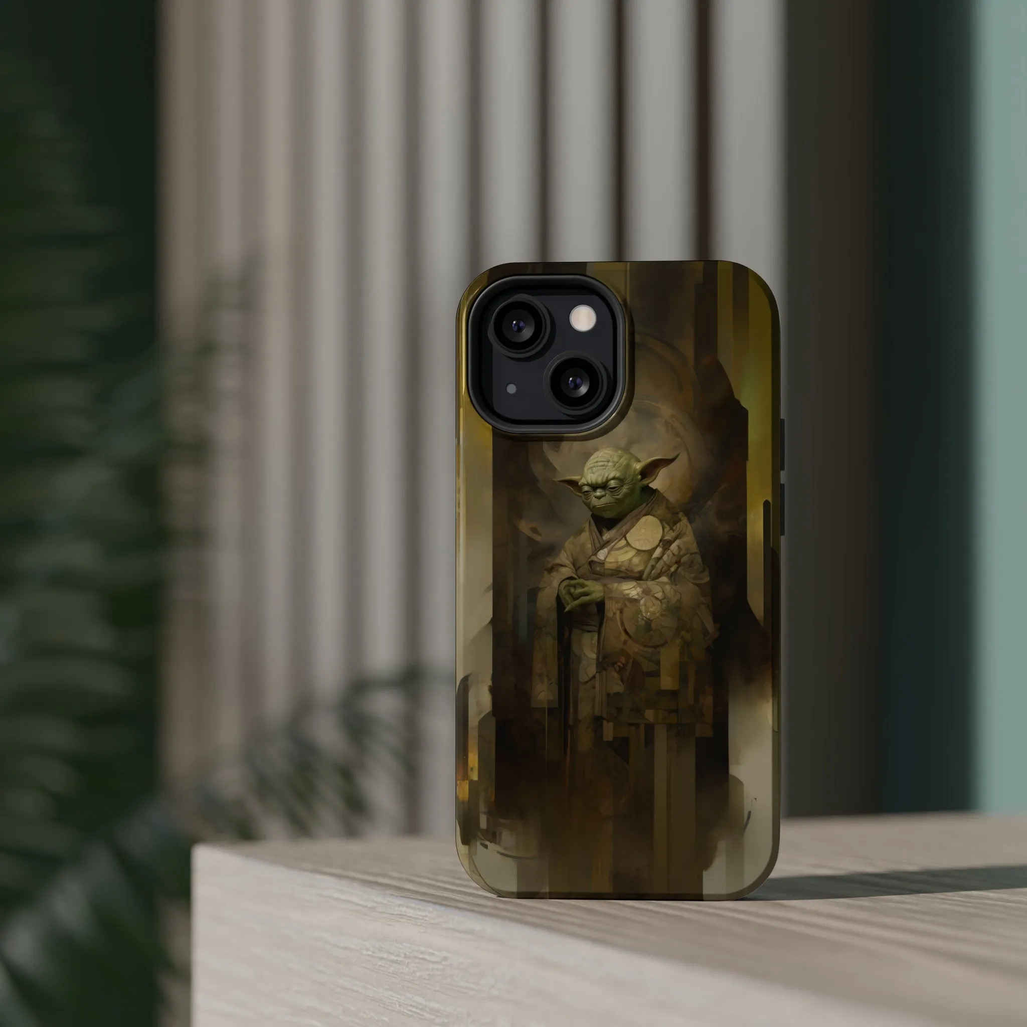 MagSafe Tough iPhone Case - Yoda Yukiyo E Art Portrait