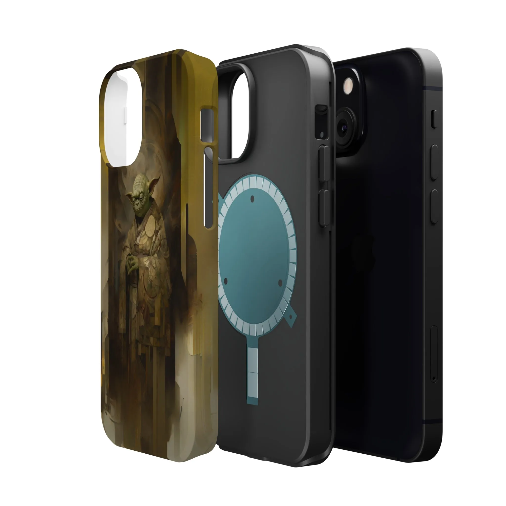 MagSafe Tough iPhone Case - Yoda Yukiyo E Art Portrait