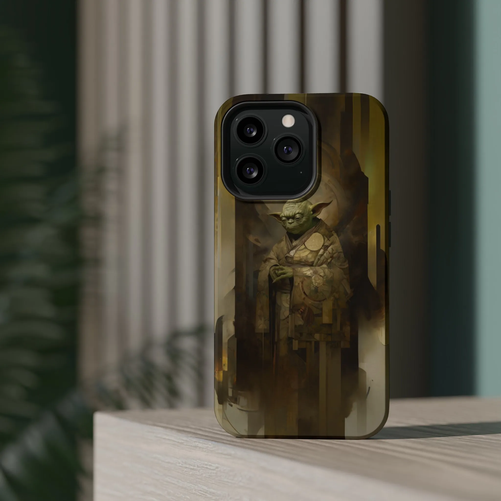 MagSafe Tough iPhone Case - Yoda Yukiyo E Art Portrait