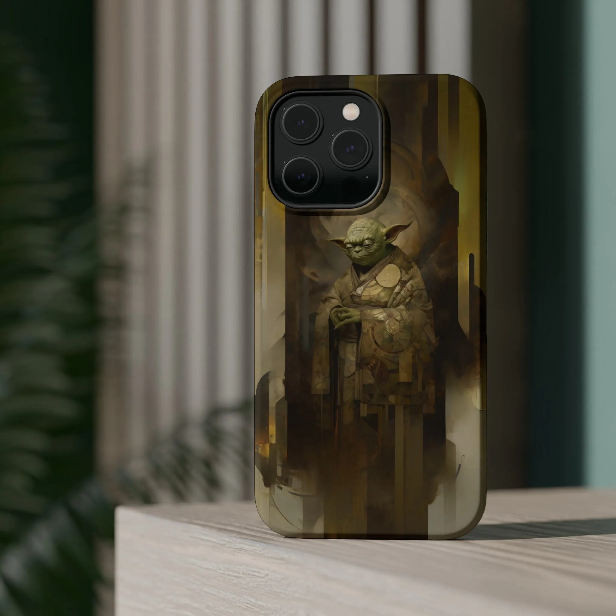 MagSafe Tough iPhone Case - Yoda Yukiyo E Art Portrait