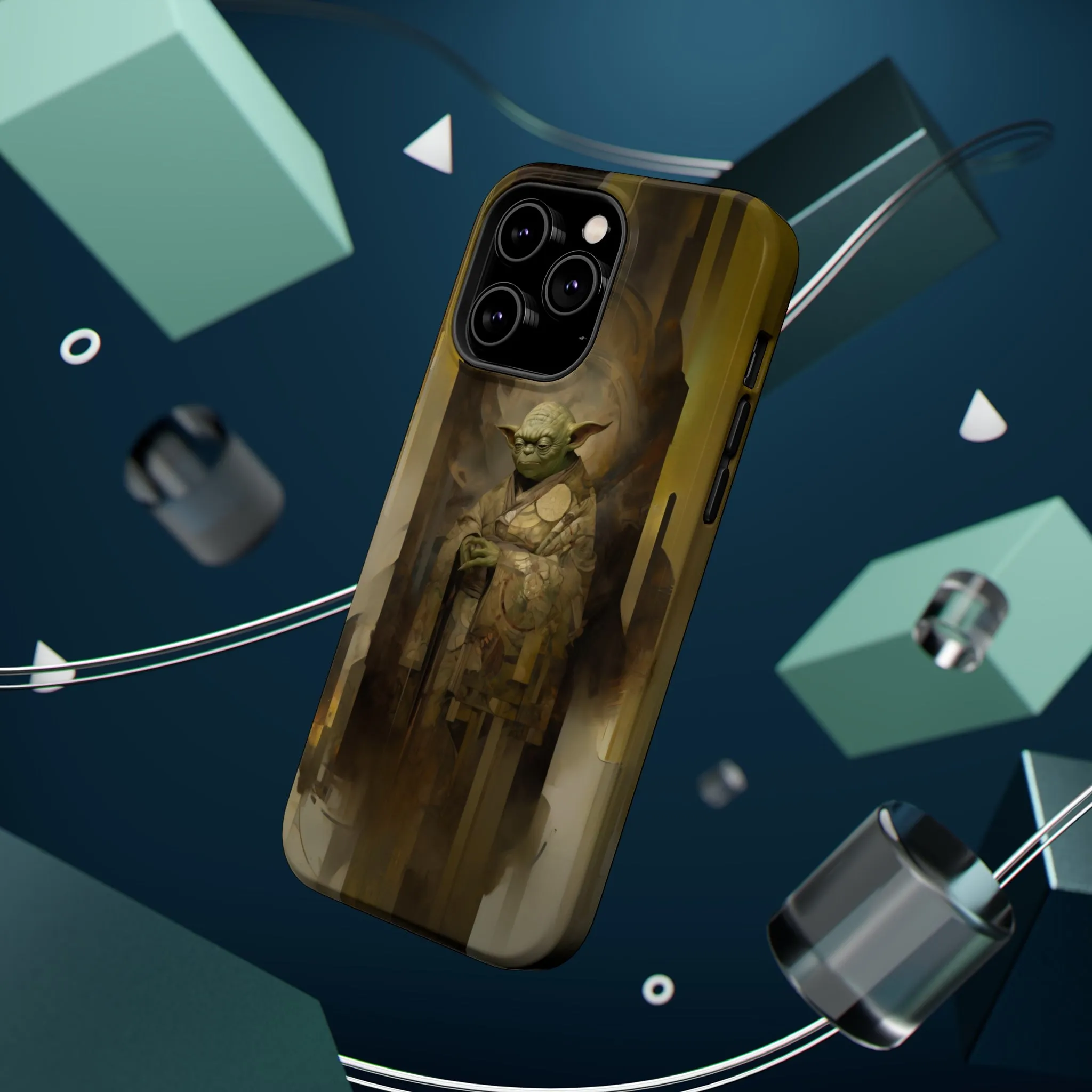MagSafe Tough iPhone Case - Yoda Yukiyo E Art Portrait