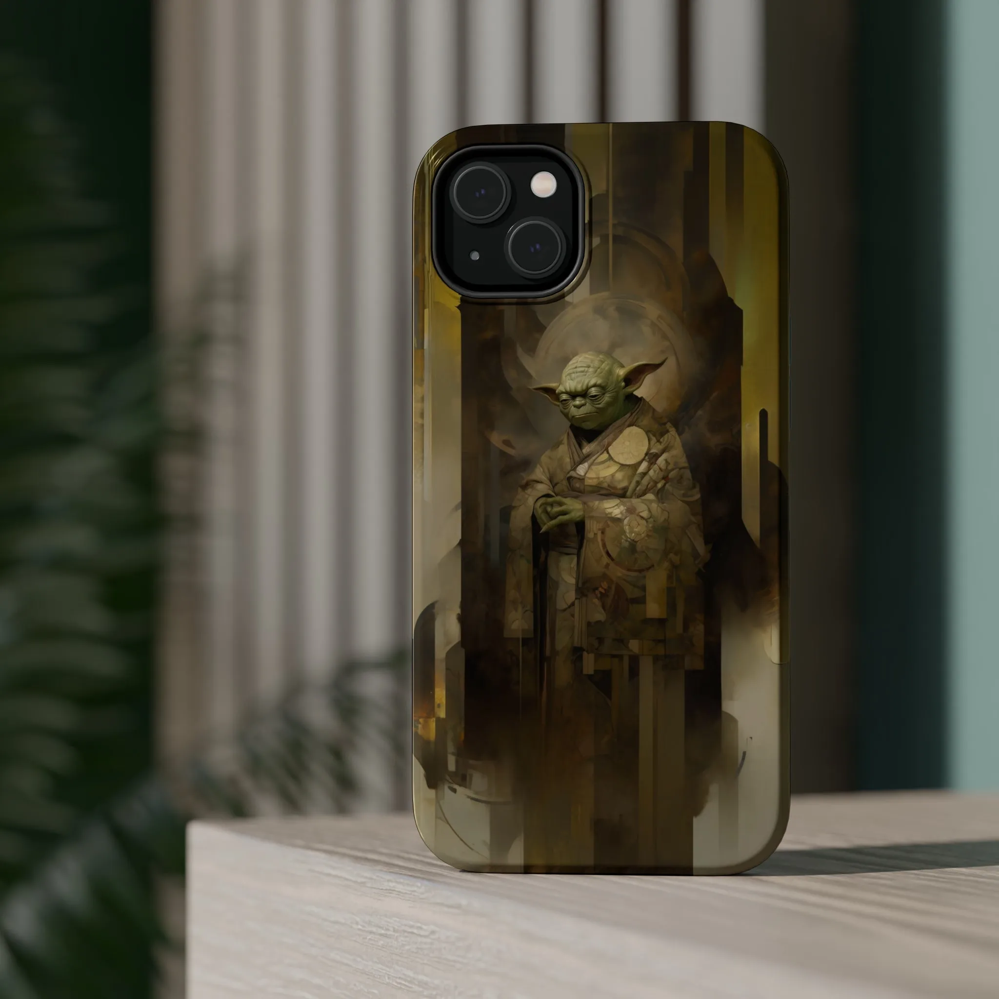 MagSafe Tough iPhone Case - Yoda Yukiyo E Art Portrait