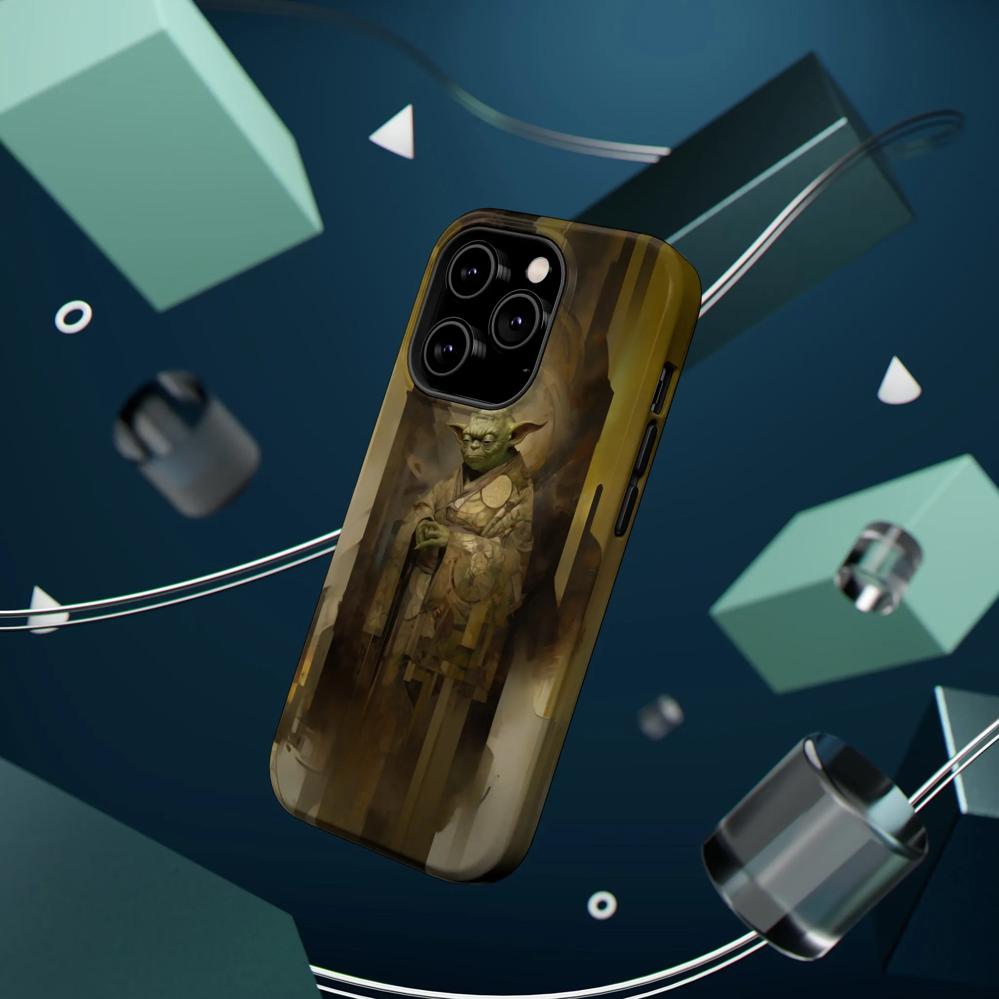 MagSafe Tough iPhone Case - Yoda Yukiyo E Art Portrait