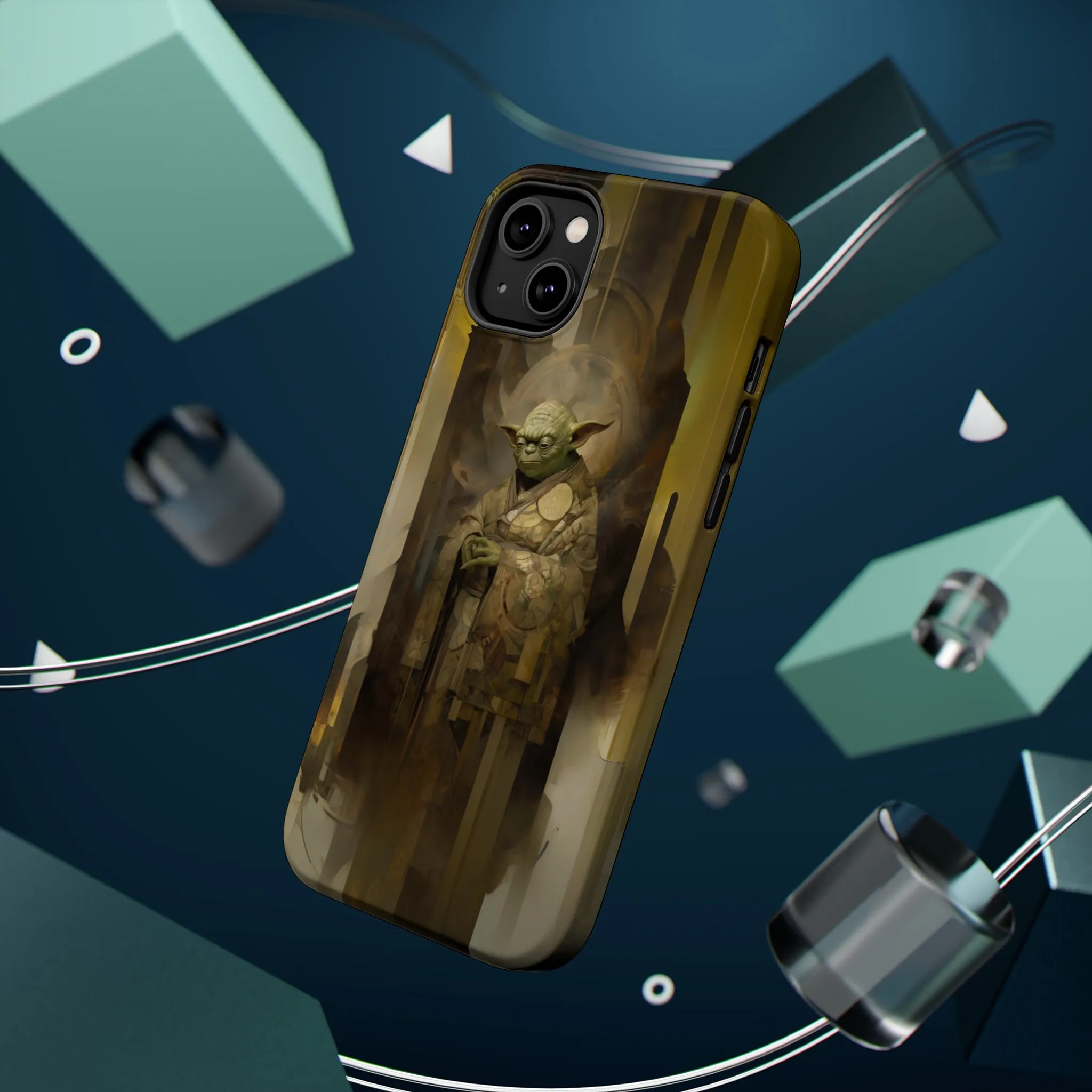 MagSafe Tough iPhone Case - Yoda Yukiyo E Art Portrait