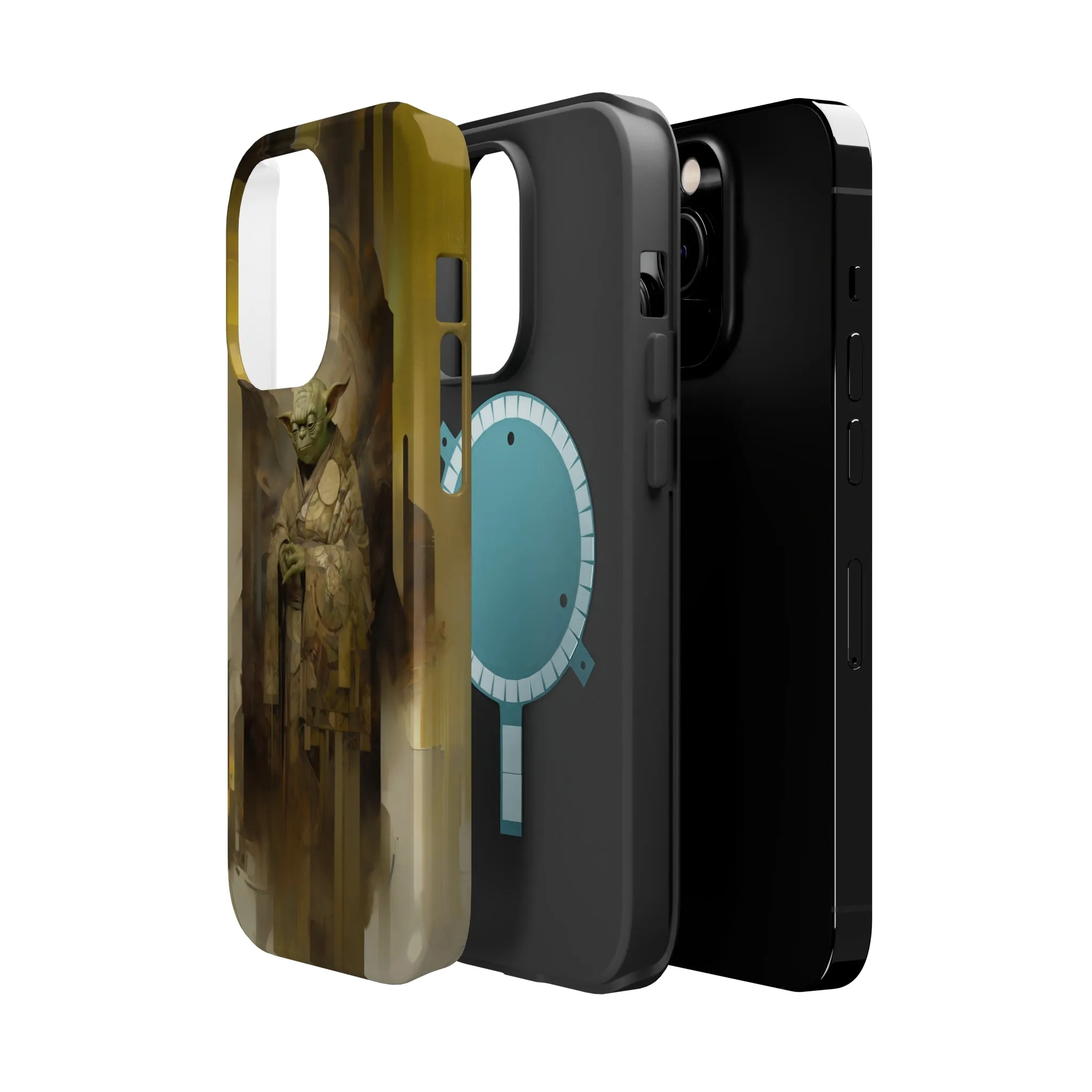 MagSafe Tough iPhone Case - Yoda Yukiyo E Art Portrait