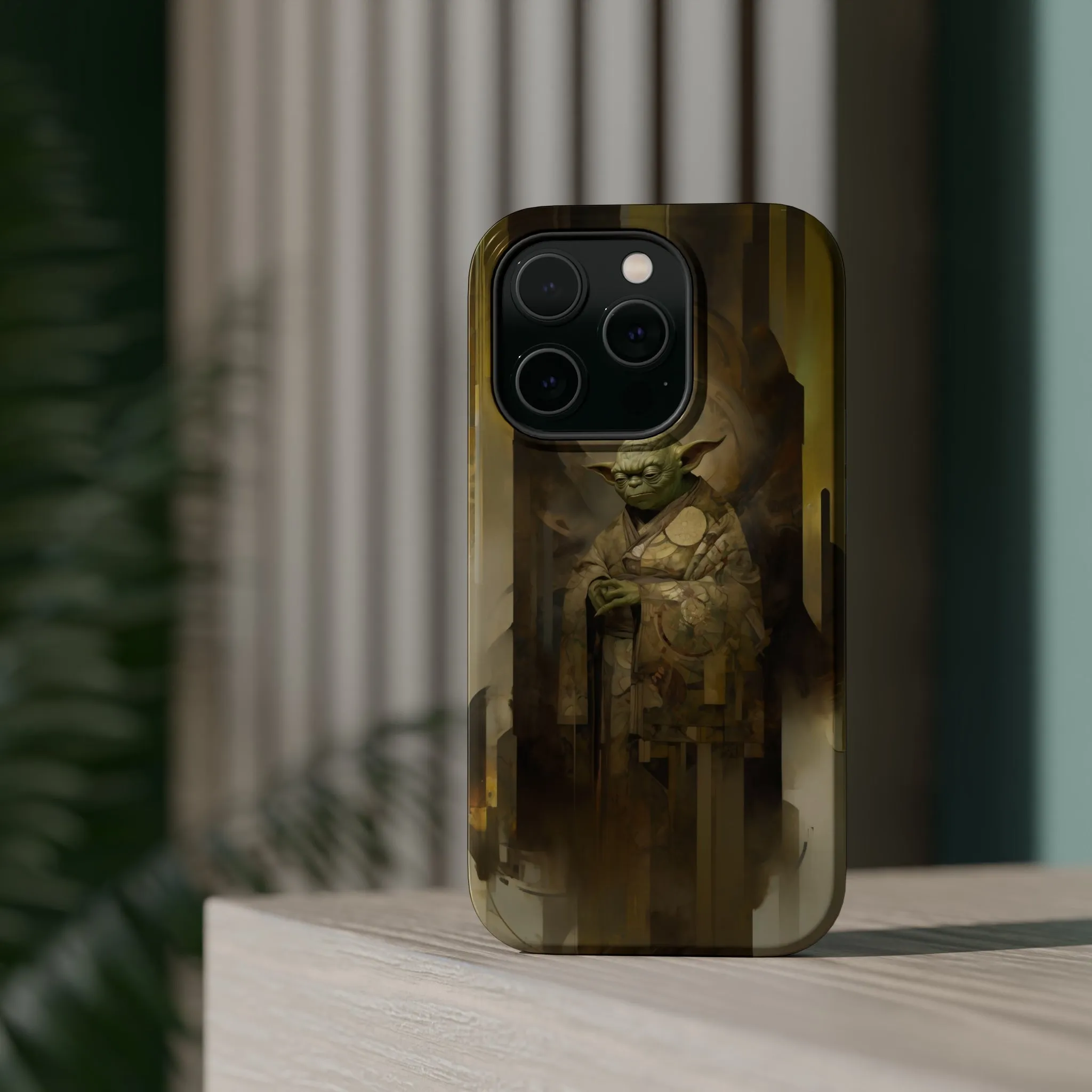MagSafe Tough iPhone Case - Yoda Yukiyo E Art Portrait