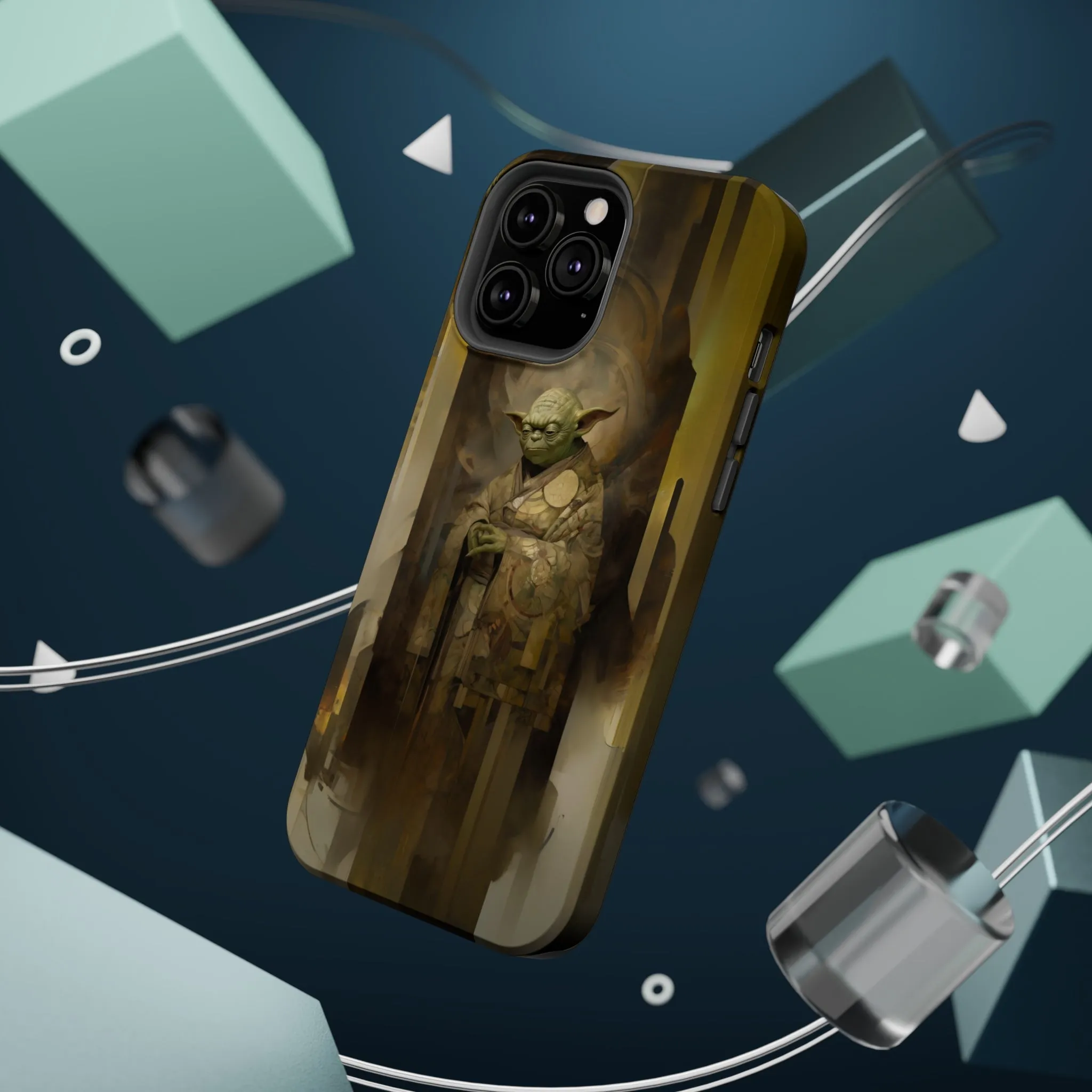 MagSafe Tough iPhone Case - Yoda Yukiyo E Art Portrait