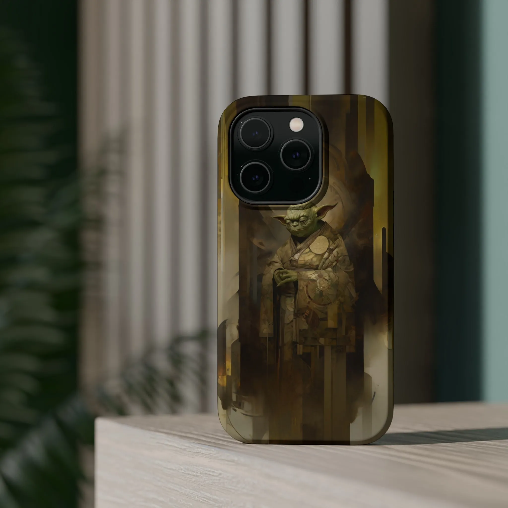MagSafe Tough iPhone Case - Yoda Yukiyo E Art Portrait