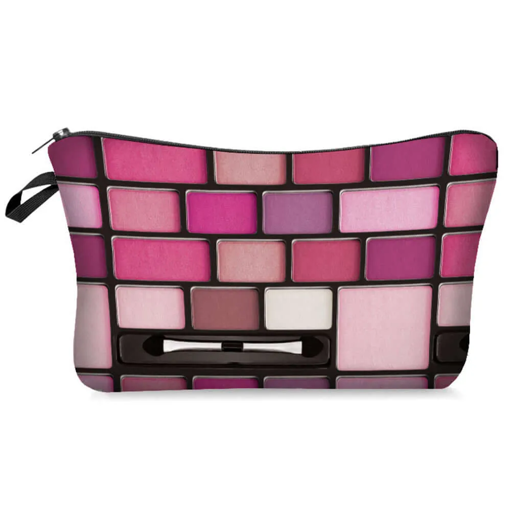 Makeup bag - Cosmetic pouch - Travel makeup bag - Small cosmetic bag