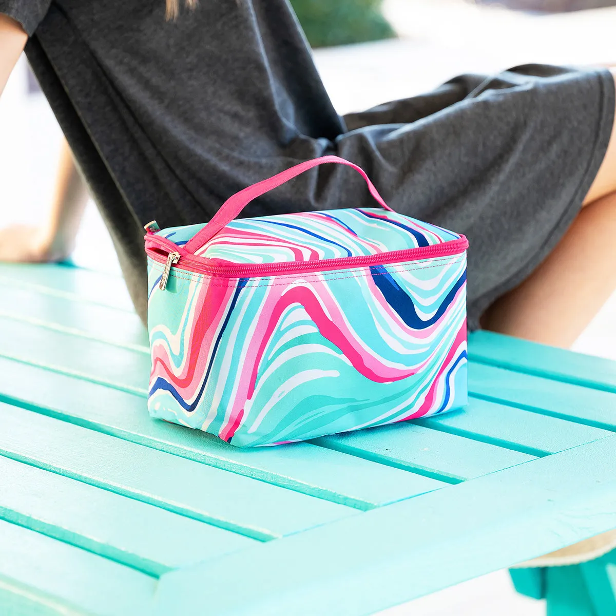 Marble-Ous Cosmetic Bag
