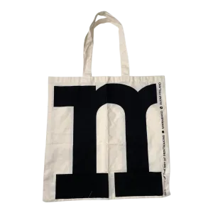 Marimekko logo bag, ivory & black | onesize