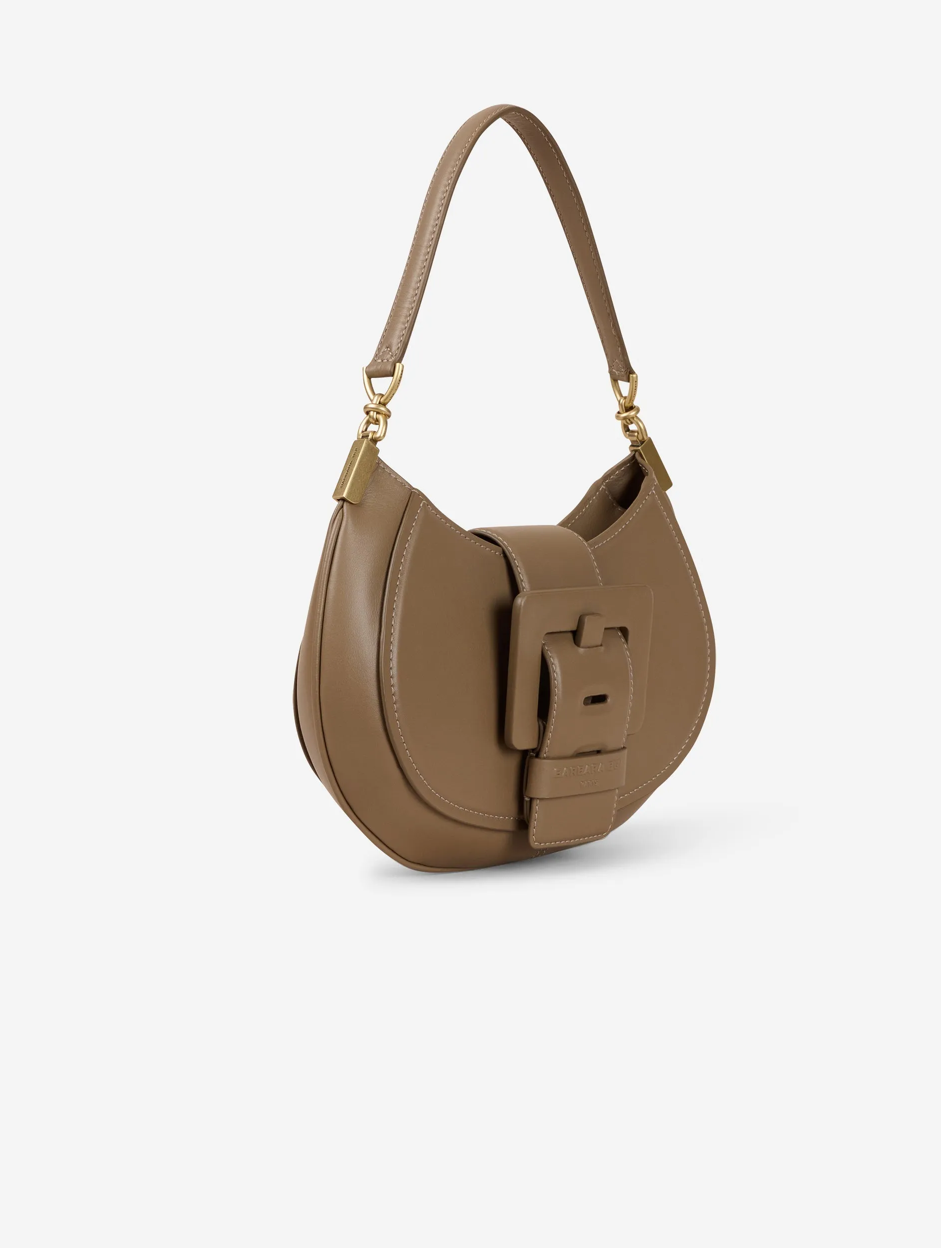 Mastic leather KISS ME  bag