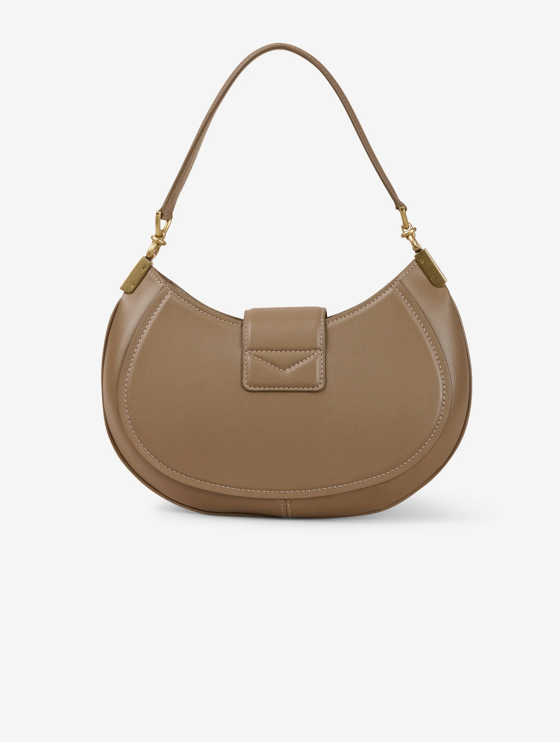 Mastic leather KISS ME  bag