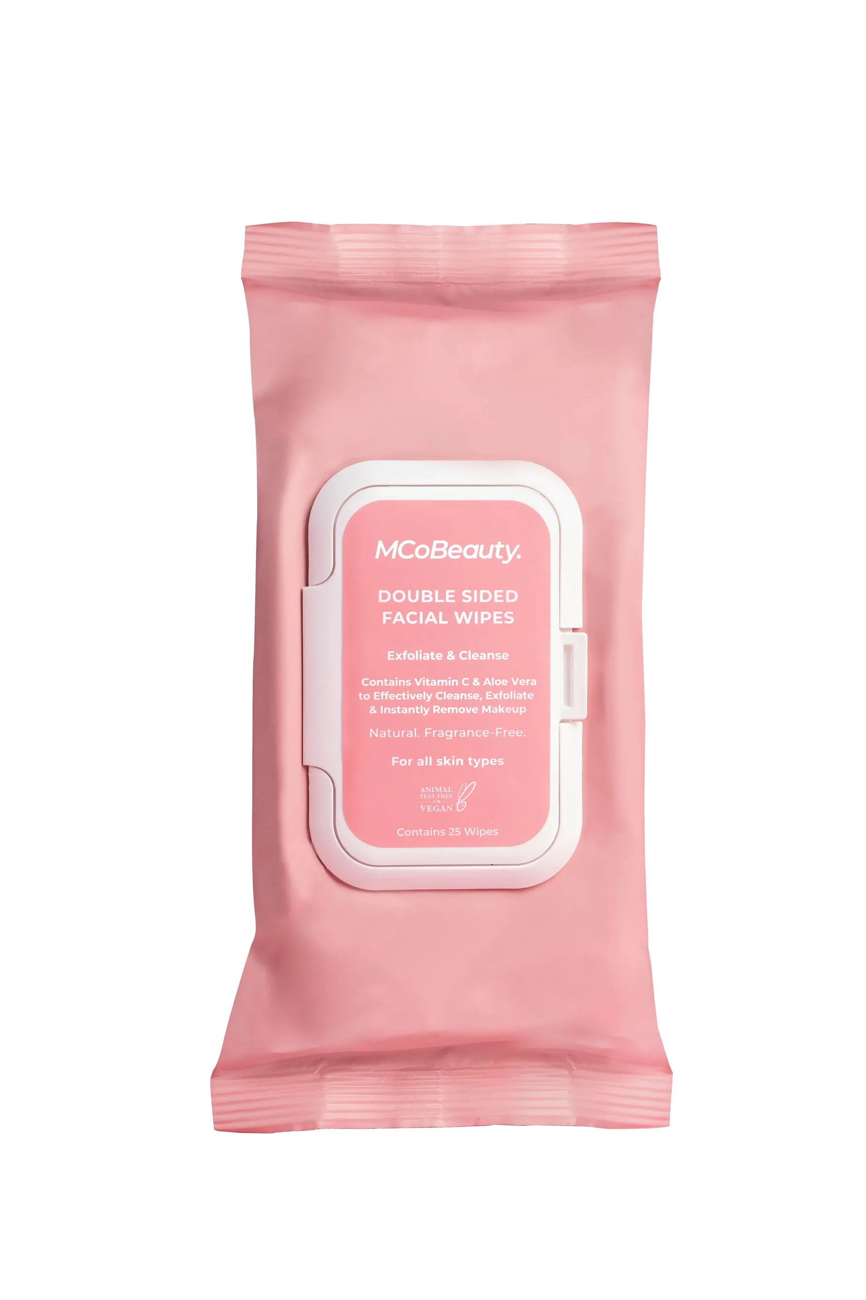 MCoBeauty Skin Face Wipes 25pk