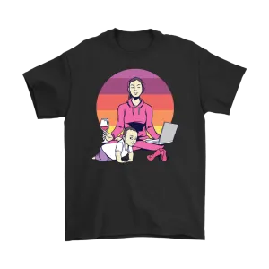 Meditation T-shirt, Funny Meditation T-shirt, Yoga T-shirt, Mom Meditation T-shirt,