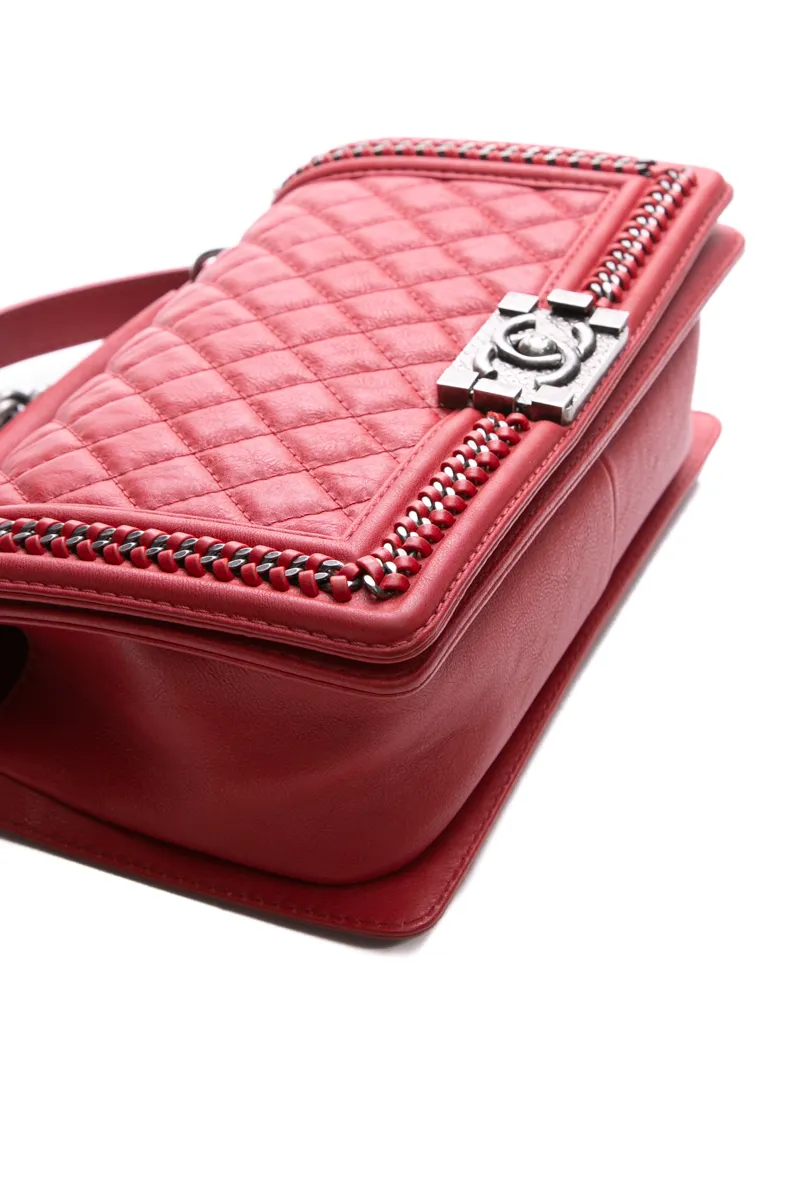 Medium Boy Bag with Top Handle