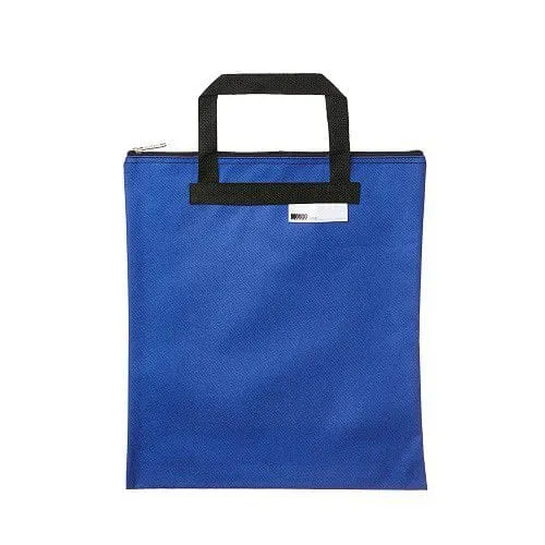 Meeco Library Book Carry Bag 380mm X 290mm Blue
