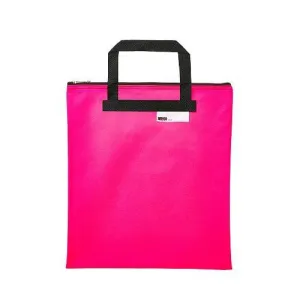 Meeco Library Book Carry Bag 380mm X 290mm Pink