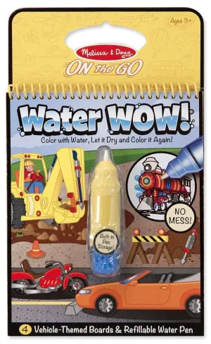 Melissa & Doug Water Wow!-Vehicles