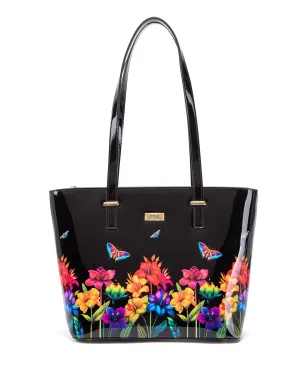 MILA LARGE LEATHER TOTE BAG- SN84-0817