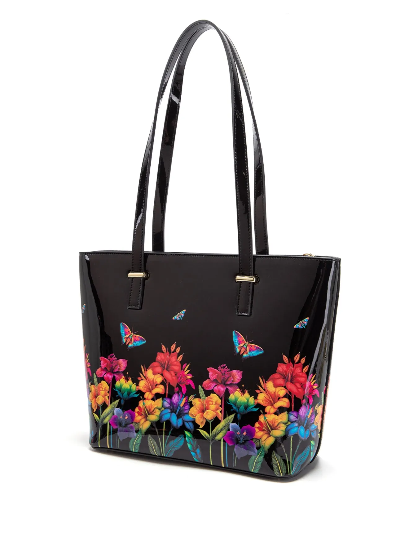 MILA LARGE LEATHER TOTE BAG- SN84-0817