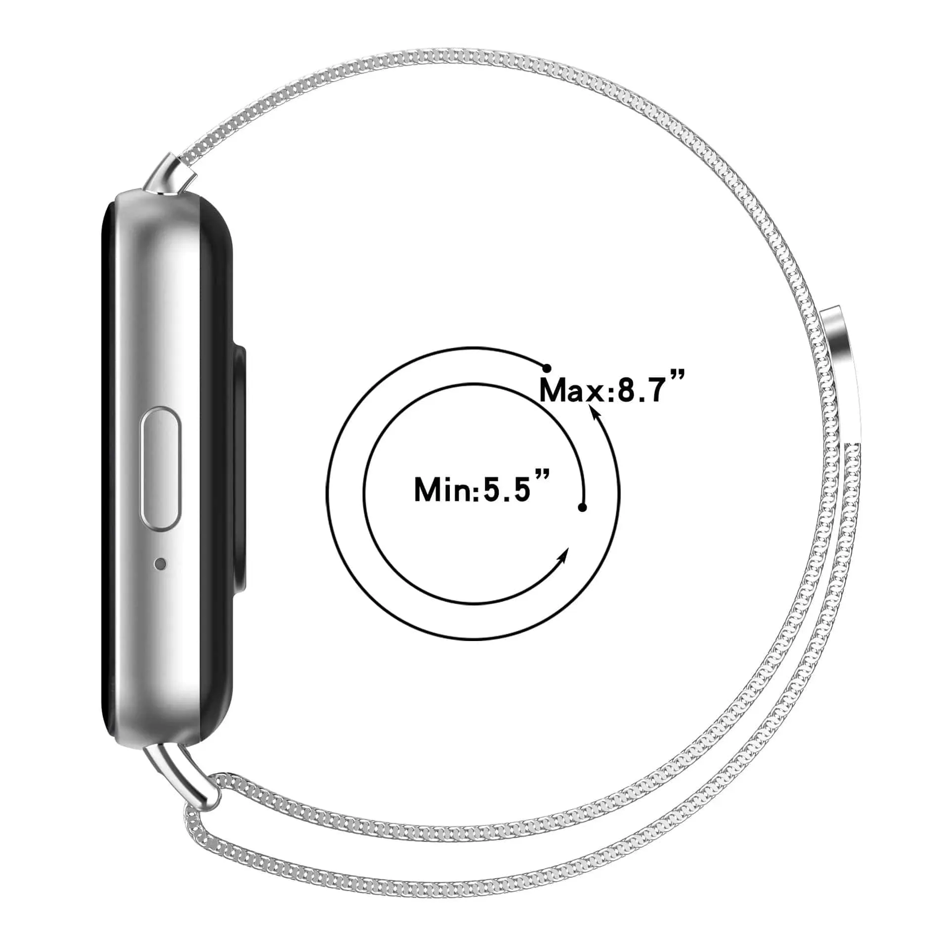 Milanese Loop Watch Band for Samsung Fit 3