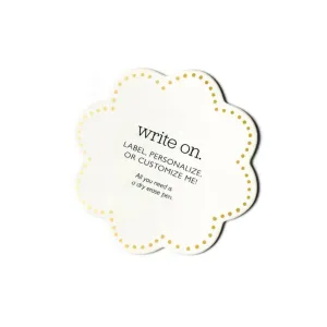 Mini Attachment- Write On Gold Dot