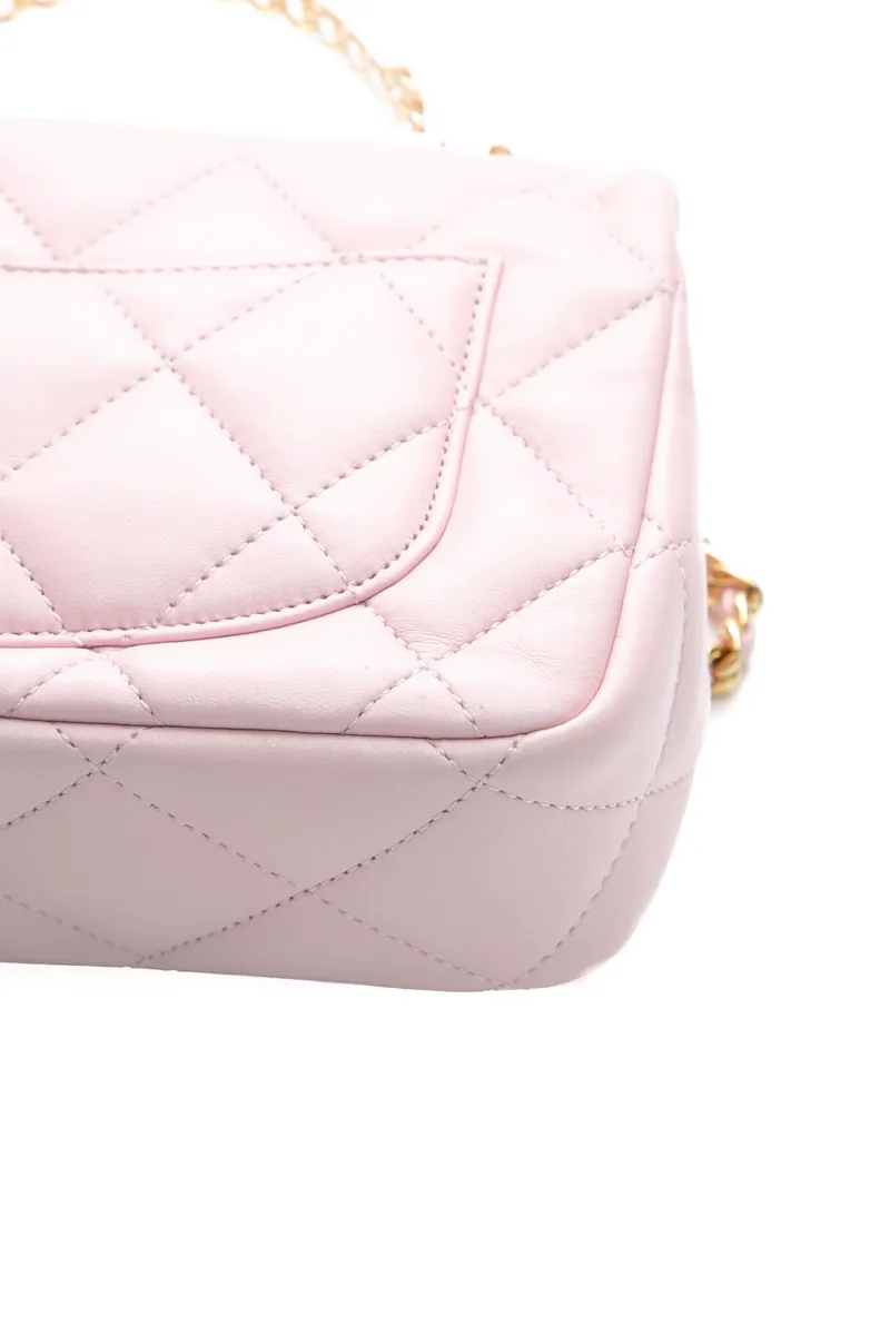 Mini Flap Bag with Top Handle