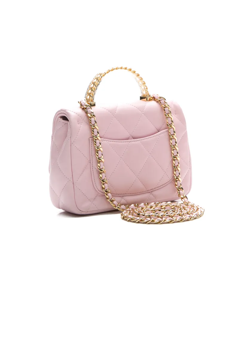Mini Flap Bag with Top Handle