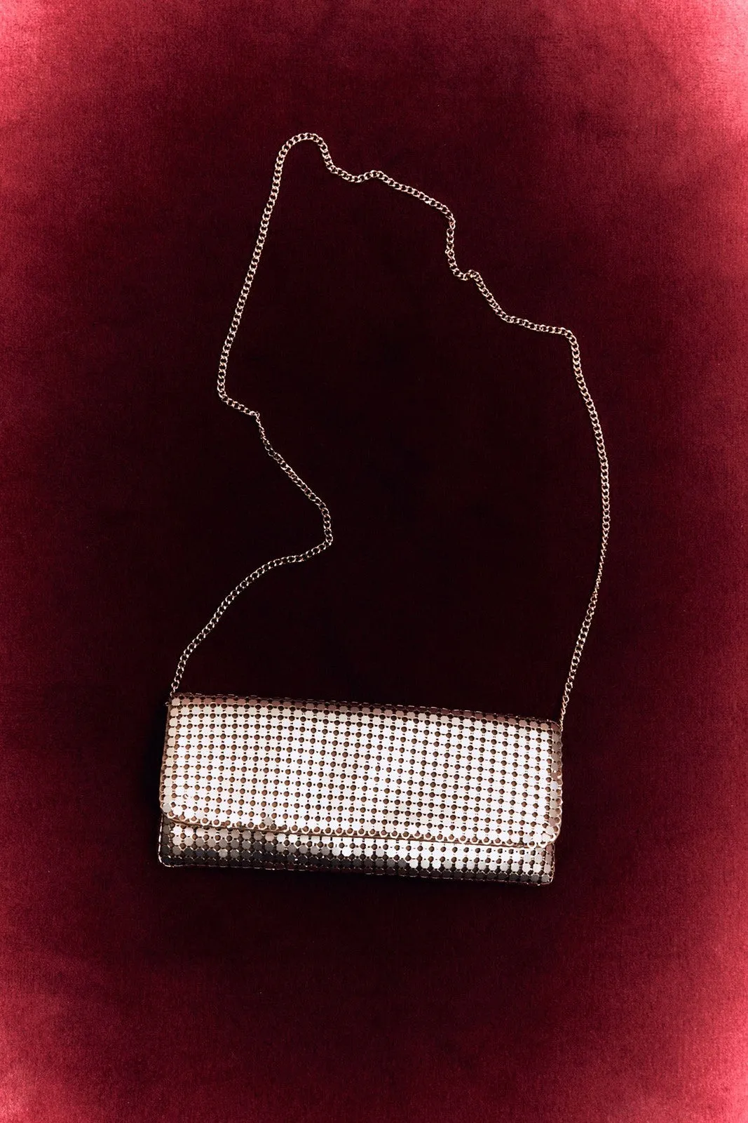 Mini Mesh Bag - Gold