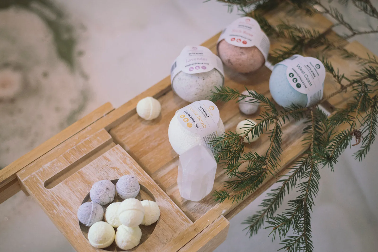 Mini Muscle Bath Bombs