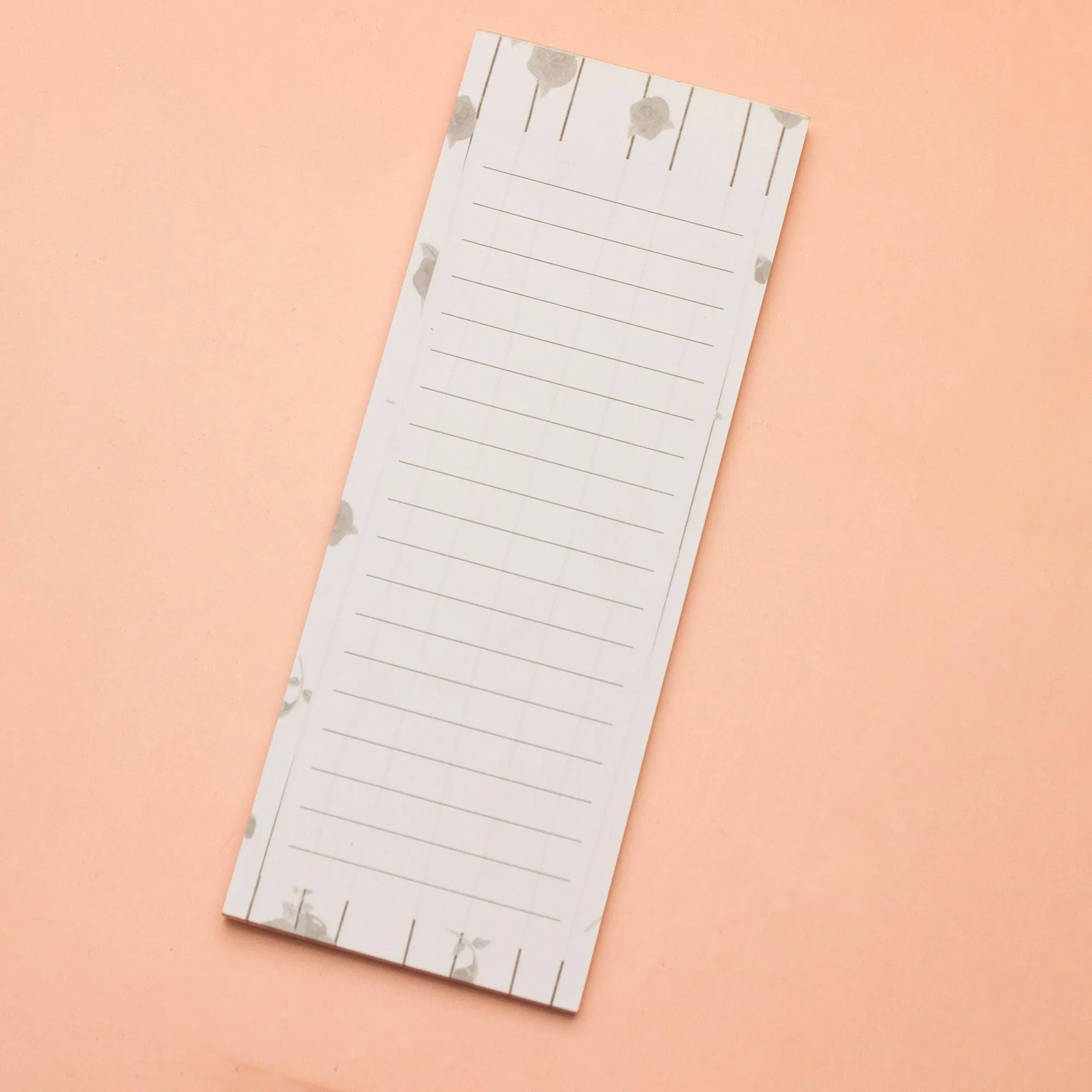 Monochrome Theme Magnetic Notepads For Fridge