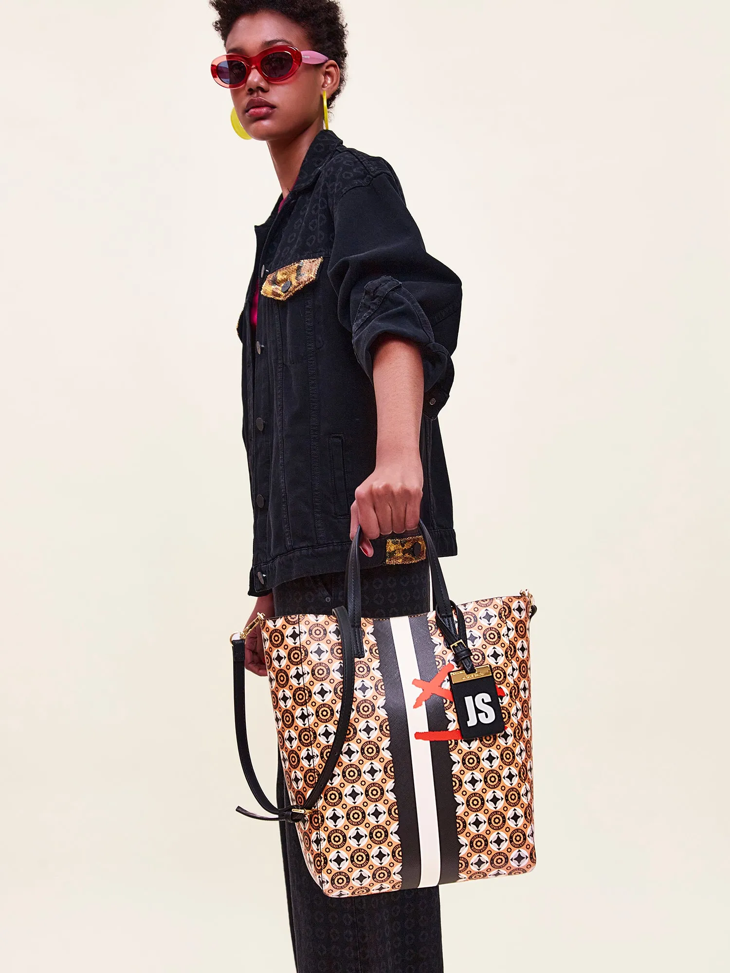 Monogram Shopping Bag