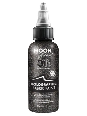 Moon Glitter Holographic Glitter Fabric Paint