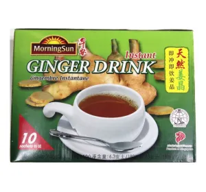 Morning Sun Ginger Drink Tea (10x18g Sachets) 180g