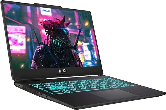 MSI Cyborg 15 Gaming Laptop, 15.6" 144Hz FHD IPS Display, 10-Core Intel Core i7-12650H, NVIDIA Geforce RTX 4060, 16GB DDR5 RAM, 1TB NVMe SSD, Backlit Keyboard, HDMI, USB-C, Win 11, w/CUE Accessories