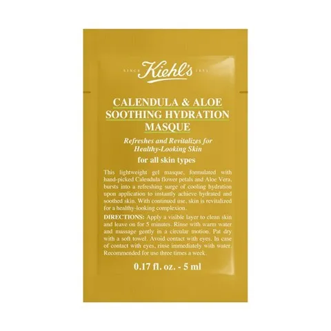 Mặt Nạ Hoa Cúc Kiehl's Calendula & Aloe Soothing Hydration Masque