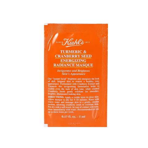 Mặt Nạ Nghệ Kiehl's Turmeric & Cranberry Seed Energizing Radiance Masque