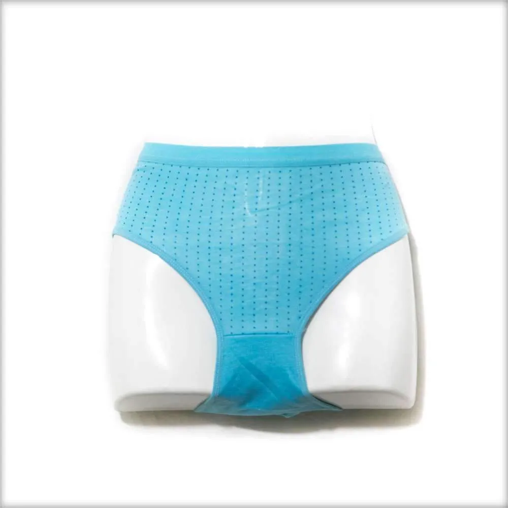 Multi Colour Dotted Panty - Sky Blue