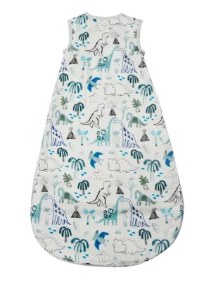 Muslin Lightweight Sleep Bag 0.5 TOG - Dinosaurs