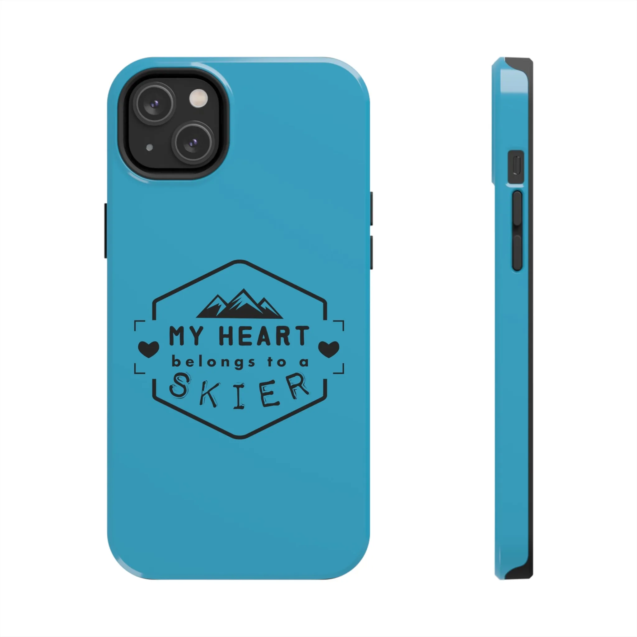 My Heart Belongs to a Skier - Tough Phone Case, Case-Mate